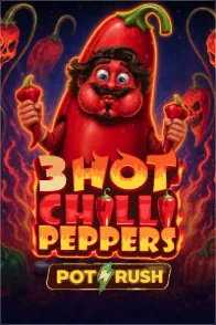 3 Hot Chilli Peppers slot artwork
